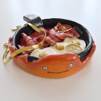 Handgemachte Calciferton Schale Anime Schmucktablett von jemensistudio