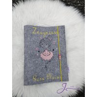 Zeugnismappe Ballerina Zeugnismappe Ballerina von jennNAEHi