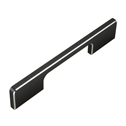 Möbelgriffe Küchentürgriffe Schwarz Schrankgriffe Schubladengriffe Aluminiumlegierung Kleiderschrank Griffe für Küchen Schrank Möbel, Schrankbeschläge,Mit Schrauben (Hole distance:230mm) von jiajulashou123