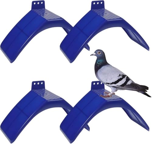 4 Stück Taube Plastikständer, Plastic Bird Pigeon Stands, Dove Seating Board, Seat Board for Pigeons, Parrots and Other Birds, Anti-Rutsch Vogelkäfig Zubehör mit Stabiler Basis – Geeignet für Kleine 4 Stück Taube Plastikständer, Plastic Bird Pigeon Stands, Dove Seating Board, Seat Board for Pigeons, Parrots and Other Birds, Anti-Rutsch Vogelkäfig Zubehör mit Stabiler Basis – Geeignet für Kleine von jiejack