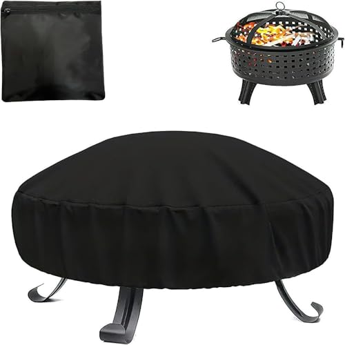 Feuerschale abdeckung Abdeckung für Feuerschale Wasserdicht Hochwertige, Langlebige Abdeckung für Gartenfeuerschalen, Terrasse und Balkon abdeckung gartenmöbel rund feuerschalen (Schwarz, 102x51cm) Feuerschale abdeckung Abdeckung für Feuerschale Wasserdicht Hochwertige, Langlebige Abdeckung für Gartenfeuerschalen, Terrasse und Balkon abdeckung gartenmöbel rund feuerschalen (Schwarz, 102x51cm) von jiejack