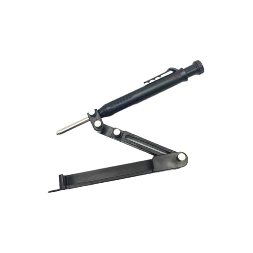 Linienmesswerkzeug,runder Planer mit integriertem Stift,verstellbar für Holzbearbeitung,Rutschfester Markierstift für Holz, Verstellbarer Zirkel für Holzarbeiten (Aluminiumlegierung) von jiejack