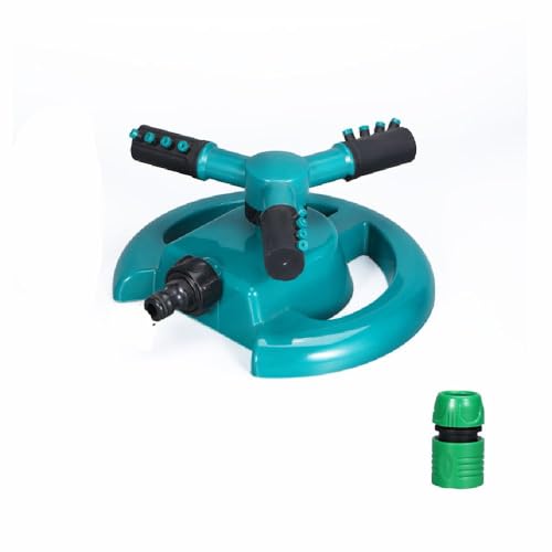 Rasenbewässerungssprenger 360° Automatischer DREI-Stab-Schwenksprenger Kunststoff Serie-Bewässerungswerkzeug für Garten Landwirtschaft (B) von jiejack