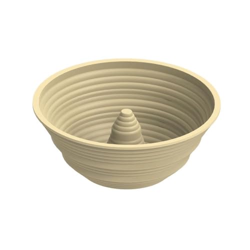 Silikon Gärkorb Faltbar, 230℃ Hitzebeständig Teigkorb, Hitzebeständiger Teigkorb, Antihaft Silikon Gärschale für Haushalt Backen (A) von jiejack