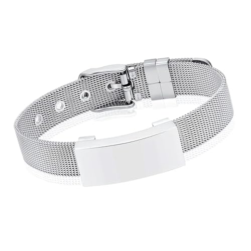 Andenken-Asche-Armbänder, langlebig, Edelstahl, Haustier-Gedenk-Armbänder für Haustiere, Erinnerungen, Trauer-Schmuck von jiingekk