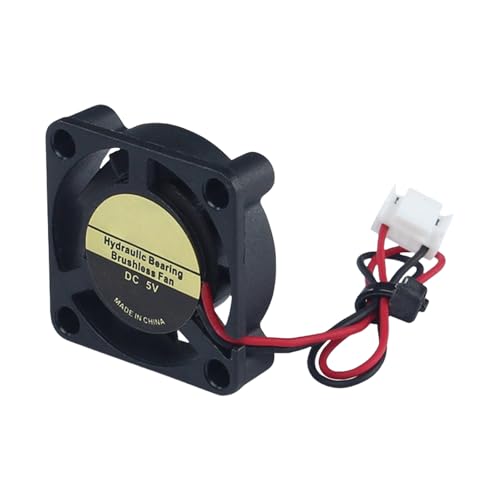 Druckerteil Hotend Part Verbesserter hydraulischer Lüfter 60 mm 25 x 25 x 7 mm 5 V Kühler Heizkörper für Drucker geringer Stromverbrauch Lüfter von jiingekk