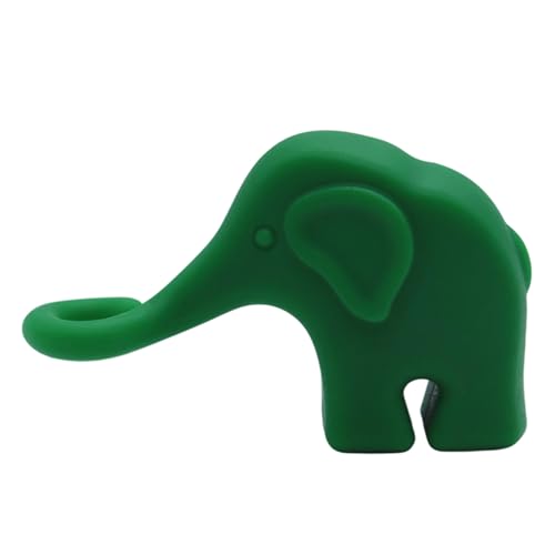 Elefant Silikon-Pflanzenständer mit Tier-Design, für Innenbereich, Gartenarbeit und Heimdekoration, Zubehör, Silikon-Pflanzenstecker von jiingekk