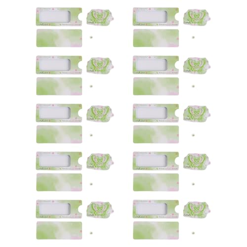 Freundliches Schmetterlings-Grußkarten-Set für Familienfeiern, Geburtstagskarten-Set, 10 Stück, elegante Geburtstagskarte für Großmutter von jiingekk