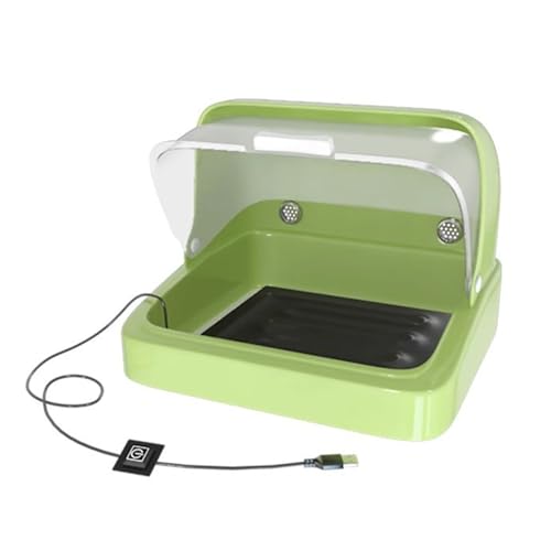 Geflügelbrutkasten mit klarem Fenster, Edelstahl-Konstruktion für sichere warme Umgebung, Vogelzuchtbox, Vogelzuchtbox, Heizbox für Baby-Papageien Geflügelbrutkasten mit klarem Fenster, Edelstahl-Konstruktion für sichere warme Umgebung, Vogelzuchtbox, Vogelzuchtbox, Heizbox für Baby-Papageien von jiingekk