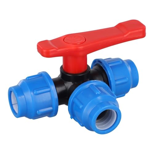 Hochleistungs-3-Wege-Rundventile mit einem Durchmesser von 32 mm für effiziente Wasserrichtungssteuerung in stabilen Rohren, Schnellverbindungsventile von jiingekk