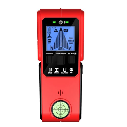 Multifunktionaler Draht-Rohr-Power-Scanner mit Ton- und Lichtalarmierung zur genauen Erkennung von Metallkabeln, Holz in der Wand, Innenarchitekturhilfe von jiingekk
