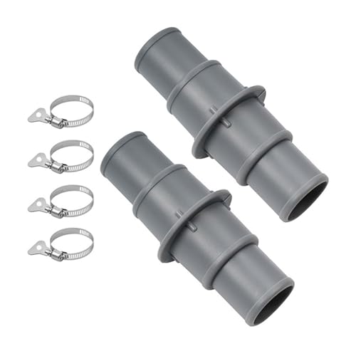 Poolschlauch Kupplungsset Poolausrüstung Einfache Installation Schlauchadapter Fittings Geeignet für Schwimmarmaturen von jiingekk