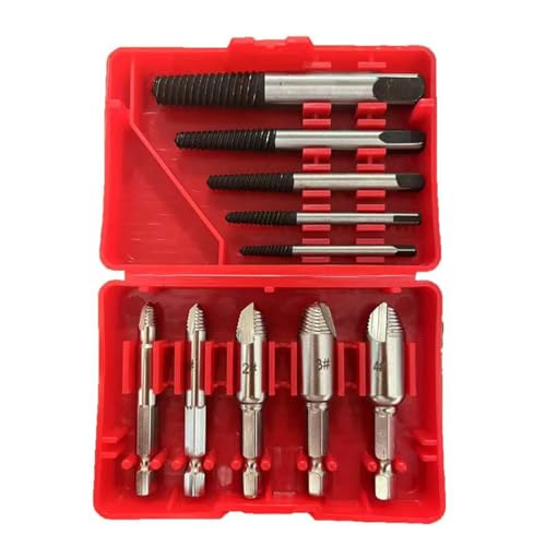 Professionelles Schraubenausdreher-Set für Autoreparaturen und Heimprojekte mit Werkzeug in mehreren Größen Schraubenausdreher-Set von jiingekk