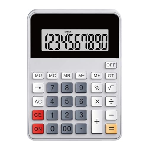 Tragbarer 12 Stelliger Taschenrechner Mit Ergonomisch Geneigtem Design Und Großer Anzeige Für Schnelle Geschäftsberechnungen Professioneller Buchhaltungsrechner Tragbarer 12 Stelliger Taschenrechner Mit Ergonomisch Geneigtem Design Und Großer Anzeige Für Schnelle Geschäftsberechnungen Professioneller Buchhaltungsrechner von jiingekk