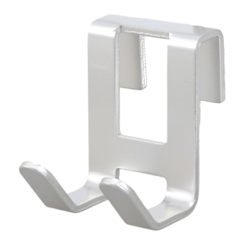 Weltraum-Aluminium-Dusch-/Glastürhaken, Loch, Handtuchhalter für Organi-Duschkopf, Handheld, Bronze von jiingekk