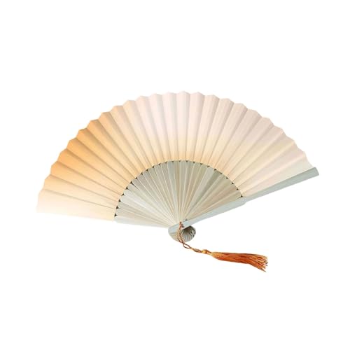 jiingekk Chinesischer Handventilator mit orientalischem Stil, faltbarer Ventilator für Innen- und Außenbereich, Partys, Event-Dekoration oder Freizeitgebrauch von jiingekk