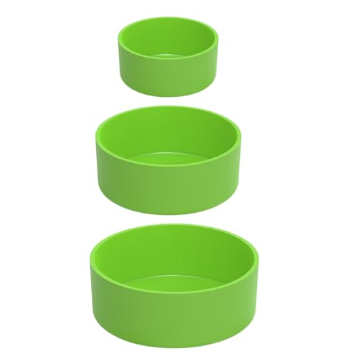 jiingekk Futternapf, Wasserbecken für Reptilien, rutschfest, für den Innen- und Außenbereich, 3 Stück von jiingekk