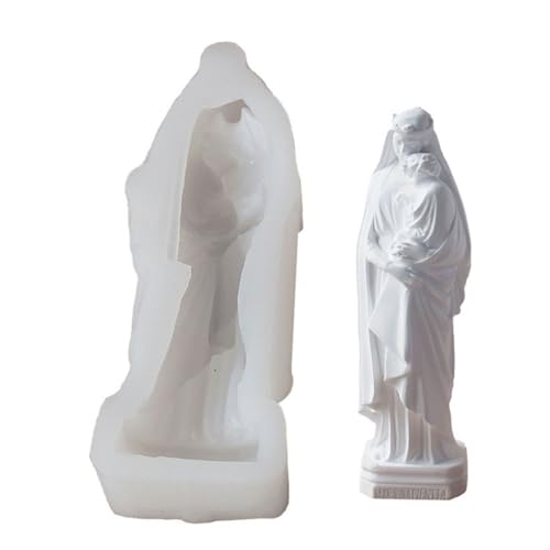 jiingekk Silikonformen, religiöse Formen, Dame mit Baby, Gips, Ornament, Epoxidharz, religiöse Gussteile, Dame, Silikon-Ornament jiingekk Silikonformen, religiöse Formen, Dame mit Baby, Gips, Ornament, Epoxidharz, religiöse Gussteile, Dame, Silikon-Ornament von jiingekk