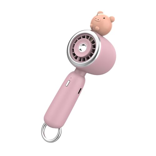 jiingekk Sprühventilator Handventilator mit Wassersprüher Wasser Batteriebetriebener Handventilator mit Sprühfunktion Klimaanlagen Reise Handventilator von jiingekk