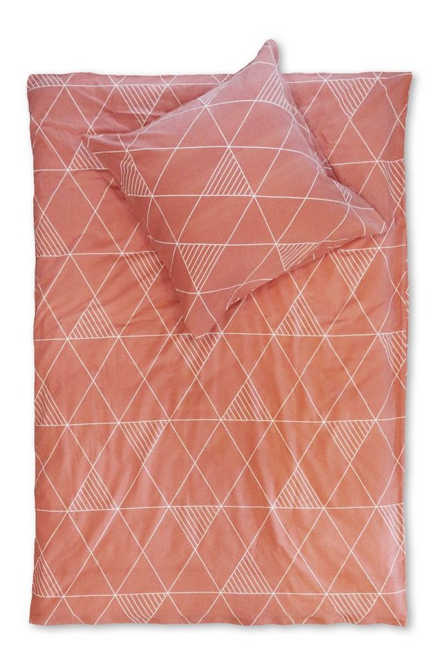Bettwäsche Modern Geometrics, jilda-tex, Flanell, mit grafischem Muster von jilda-tex
