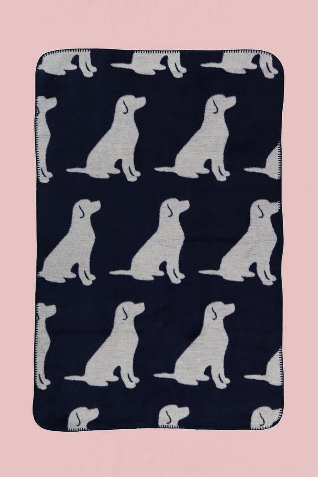 Wohndecke, jilda-tex, mit tollen Tiermotiven / 60% Baumwolle von jilda-tex
