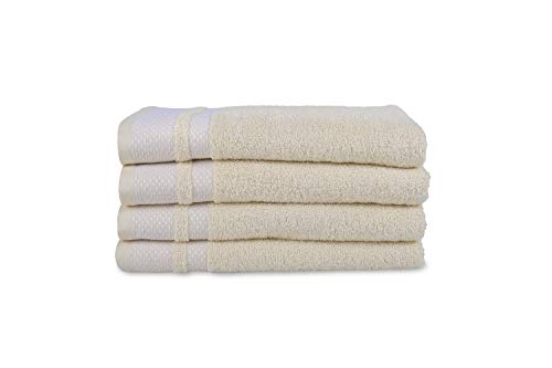 jilda-tex Handtuch Duschtuch Frottierware Set 100% Baumwolle Verschiedene Größen/Farben (Duschtuch 70 x 140 cm, Beige) von jilda-tex