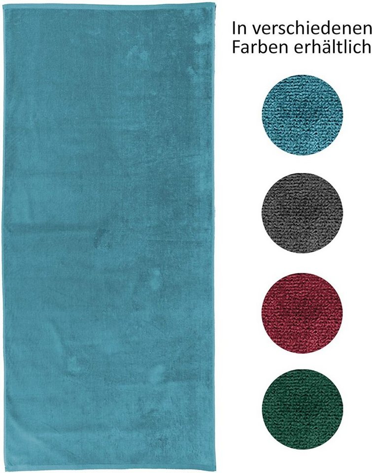 jilda-tex Strandtuch, Frotteevelours (1-St) von jilda-tex