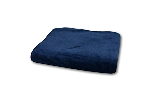 jilda-tex Wohndecke Cozy Decke Kuscheldecke Tagesdecke Weihnachtsdecke Baumwolldecke (Blue) von jilda-tex