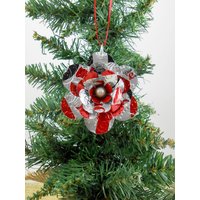 Diet Cola Blume Weihnachtsschmuck. Soda Pop Can Kunst. Doppelseitig. Shop-Name Jillmccp von jillmccp