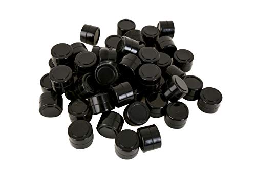 jîmmy Antihaft-Silikonwachs-Behälter, 150 Stück, 2 ml, vielseitig verwendbar, Vorratsdosen für Creme, Emulsion, Schwarz, 2,2 x 1,5 cm jîmmy Antihaft-Silikonwachs-Behälter, 150 Stück, 2 ml, vielseitig verwendbar, Vorratsdosen für Creme, Emulsion, Schwarz, 2,2 x 1,5 cm von jîmmy