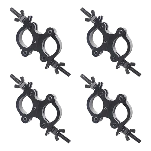 4Pack Truss Clamp Doppelklemme Rohr 40mm-52mm Traversen Klammern für Bühnenlicht, Tragkraft 250kg Doppelschelle Traverse Klammer Haken Trussaufnehmer für Gerüste, Truss Doppel Rohrklemme O Zwingen 4Pack Truss Clamp Doppelklemme Rohr 40mm-52mm Traversen Klammern für Bühnenlicht, Tragkraft 250kg Doppelschelle Traverse Klammer Haken Trussaufnehmer für Gerüste, Truss Doppel Rohrklemme O Zwingen von jindaaudio