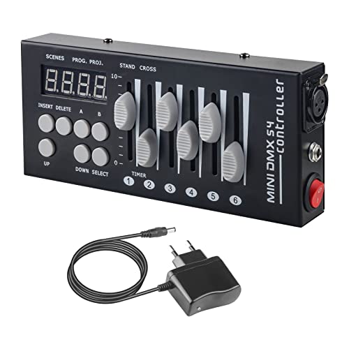 DMX Controllers Lighting, DJ Light Controller for Live House, Mini DMX Controller 512 for Stage Light, 54 Kanäle DMX Lighting Controller for Family Party. DMX Controllers Lighting, DJ Light Controller for Live House, Mini DMX Controller 512 for Stage Light, 54 Kanäle DMX Lighting Controller for Family Party. von jindaaudio