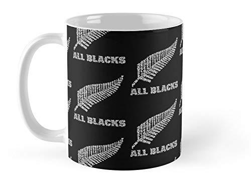 jingqi Das Rugby-Team All Blacks of New Zealand Becher-11 Unzen Becher-Hergestellt Aus Keramik Freunde Der Familie von jingqi