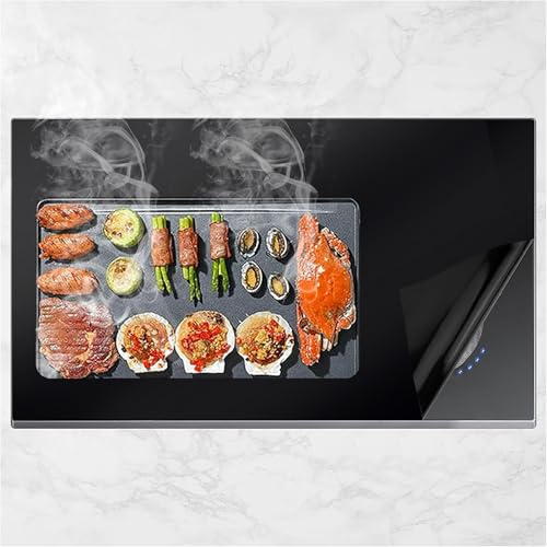 60 * 90cm Herdabdeckung Ceranfeld Abdeckung Induktionskochfeld Silikon-Induktionskochfeld-Schutzmatte, Induktionskochfeld-Abdeckung, Hitzebeständig Verhindern Kochfeld Kratzer Für Küche (Schwarz) von jinminamz