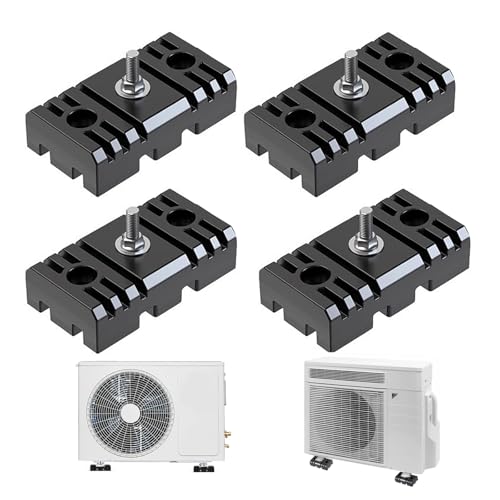 Gummilager Klimaanlagen Schwingungsdämpfer,Vibrationsdämpfer Für Klimaanlage Stoßfeste Fußpolster, Klimaanlage Anti-Vibrationshalterung Geeignet Für Die Meisten Klimaanlagen-Außenbordgeräte (4 Stück) Gummilager Klimaanlagen Schwingungsdämpfer,Vibrationsdämpfer Für Klimaanlage Stoßfeste Fußpolster, Klimaanlage Anti-Vibrationshalterung Geeignet Für Die Meisten Klimaanlagen-Außenbordgeräte (4 Stück) von jinminamz