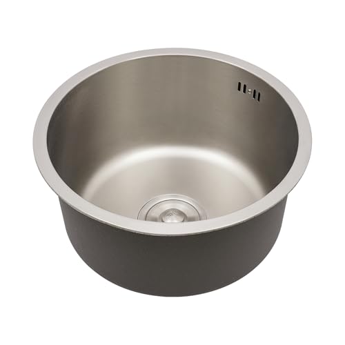 Rundspüle Edelstahlspüle, Durchmesser 36cm Campingspüle Einbauspüle Aufbauspüle Spülbecken Spüle Küchenspüle Küchen Rundbecken Rundspüle Edelstahlspüle, Durchmesser 36cm Campingspüle Einbauspüle Aufbauspüle Spülbecken Spüle Küchenspüle Küchen Rundbecken von jiongcln
