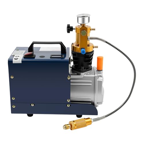 Tragbarer PCP Kompressor,1800W 30Mpa 4500PSI Hochdruck Hochdruckluftpumpe, Elektrischer Luftkompressor PCP-Luftpumpe für Druckluftpistole von jiongcln