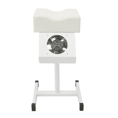 jiongcln Pediküre Stuhl Mobile Nagelstuhl Verstellbarer Fußspa Massagestuhl Höhenverstellbar Beinstütze 31 * 28 * 45cm Weiß von jiongcln