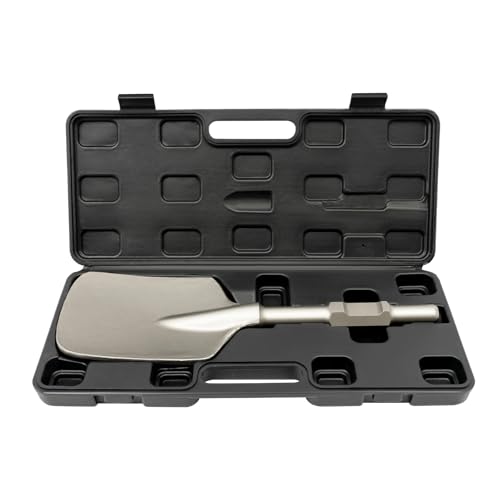 jiongcln Schaufelmeißel Elektrischer HammerBrecher Tonspaten Clay Spade Cutter Meißel Extra breiter Spitzmeißel mit Spitze von jiongcln