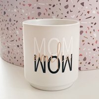 Personalisierte Tasse | Kaffeetasse Teetasse Personalisiertes Geschenk Für Mama Muttertagsgeschenk Mom To Be -Jippie Mom Wow von jippieYAY