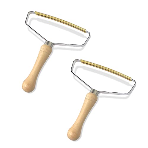 jiuhao Fusselentferner für Teppich, wiederverwendbar, zur Reinigung von Tierhaaren auf Teppichen, Sofas, Betten, Decken, Kleidung, Fusselentfernung, Profi-Werkzeug, 2 Stück von jiuhao