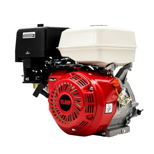 Benzinmotor 15 Ps 4 Takt Motor 9700w Ölmotor 420cc Hubraum Für Wasserpumpe Tragbare Gokart Motor 6.5l Kraftstoffkapazität Rot Und Schwarz von jiumxliu