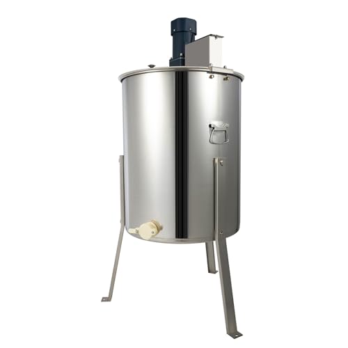 Jiumxliu 140w Tangentialschleuder Edelstahl 220v Honigschleuder Elektrisch mit Elektrischer Honigschleuder Bienenzüchter Zubehör Imkerwerkzeug Geeignet für Imkereihonig von jiumxliu