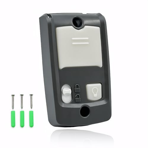 Upgrade für Genie Series II Garagentoröffner, Wandkonsole, ersetzt GBWCSL2-BX GBWC2-BX GPWC-2WLB GPWC-BX 39165R 37351R Wandhalterung, kabelgebundene Tastatur, Sure-Lock & Vacation Lock & Light Control Upgrade für Genie Series II Garagentoröffner, Wandkonsole, ersetzt GBWCSL2-BX GBWC2-BX GPWC-2WLB GPWC-BX 39165R 37351R Wandhalterung, kabelgebundene Tastatur, Sure-Lock & Vacation Lock & Light Control von jiuoici