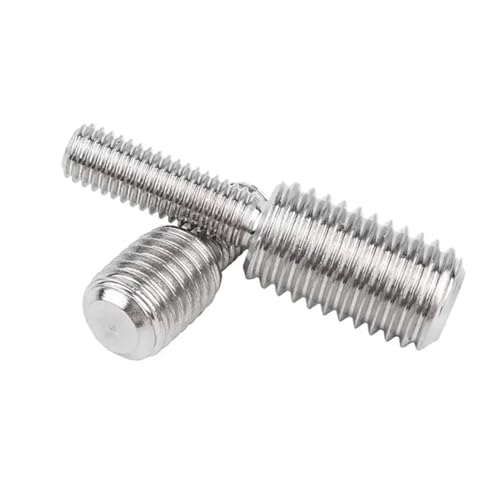 1/2/5 Stück M3 M4 M5 M6 M8 M10 M12 M14 M16 M20 Gewindeadapter Stecker auf Stecker Bolzen 304 Edelstahl Umwandlung Doppelkopf-Transferschraube(5pcs M5x10-M10x10) von jiuxinyun