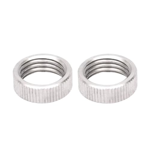 10 Stück M6 M8 M10 M12 M14 M16 M18 M20 Feingewinde Edelstahl 304 GB812 Rändelmutter Runde Rändelmutter Manuelles Anziehen (M16x1.0) von jiuxinyun