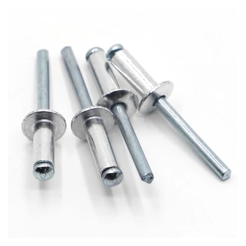 10 oder 20 Stück Blindnieten GB12618, M2.4, M3.2, M4, M5, M6, aus Aluminium, für Möbel und Autos (M5, 10 Stück, 8 mm) von jiuxinyun