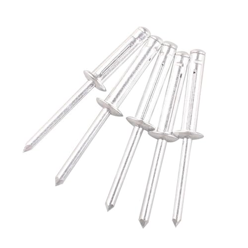 30/50 Stück. Faltblindniete, Aluminiumlegierung, Faltniete, 4,0 mm, 4,8 mm, for weiches oder plastisches Material(30Pcs,4.8x20.5mm Black) von jiuxinyun