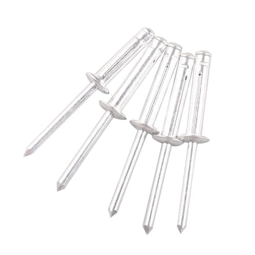 30/50 stücke Automobil Tri-fold Nieten Folding Niet Aluminium Legierung Blind Nieten Große Flansch Dome(50Pcs,4.8x16mm Dome) von jiuxinyun