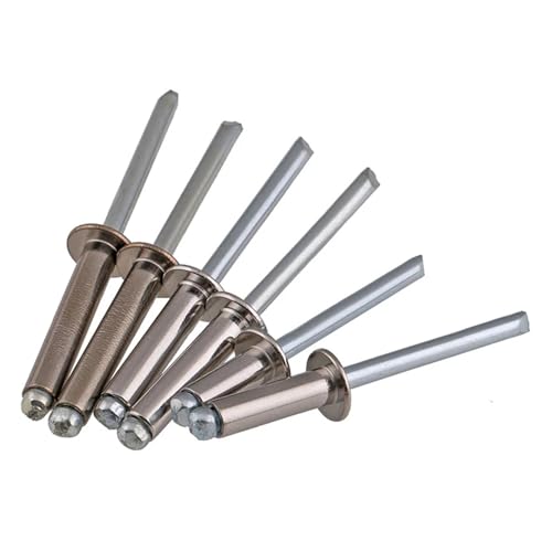 5–50 Stück M3.2 M4 M5 M6.4 304 Edelstahl Blindniete Pop Rundkopf Zugniete Dekoration Nagelniete Auspuffniete Pop Zugniete(M3.2x10 (50pcs)) von jiuxinyun